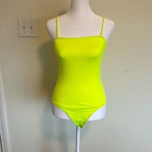 Zara Small lime green Women's Girl's Bodysuit